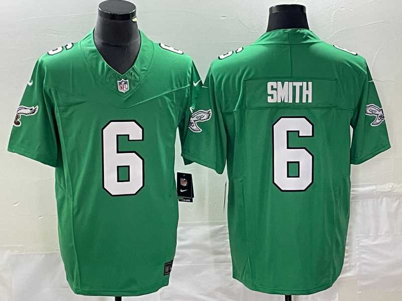 Men's Philadelphia Eagles #6 DeVonta Smith Green 2023 F.U.S.E. Vapor Untouchable Stitched Football Jersey,We sell and wholesale Men's Philadelphia Eagles #6 DeVonta Smith Green 2023 F.U.S.E. Vapor Untouchable Stitched Football Jersey on line form chian!